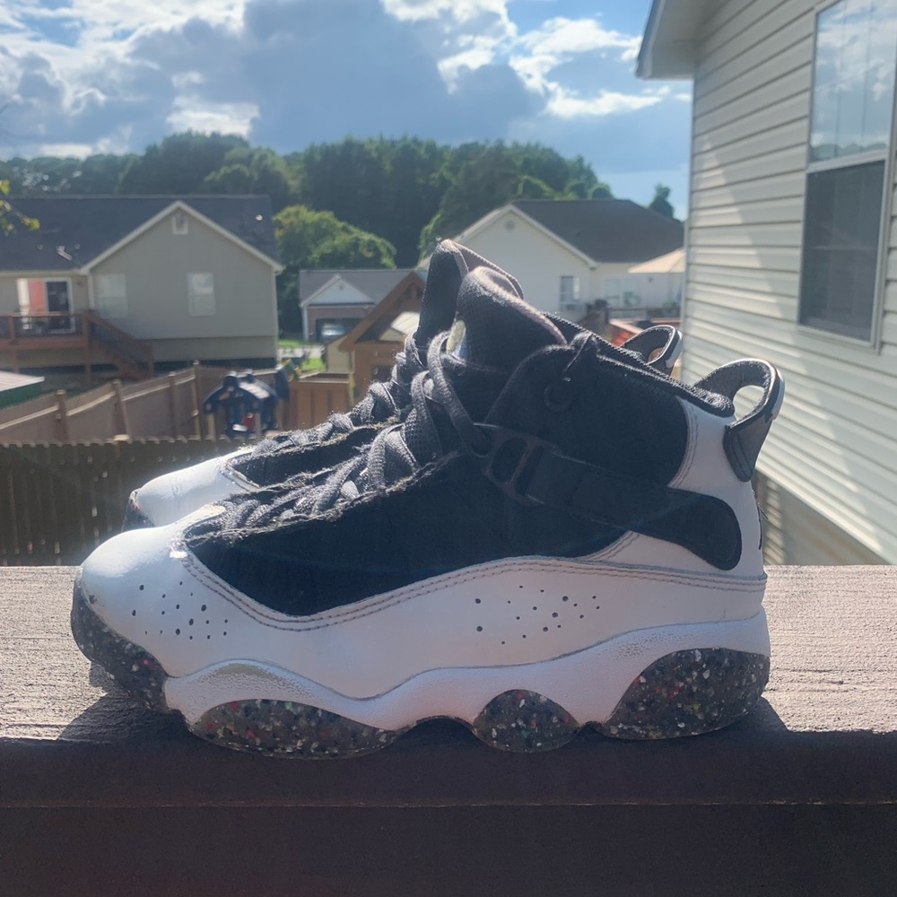 Jordan Kids Sneakers Black and White